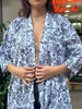 Vintage cotton yukata robe