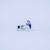 Noxpiria season of the witch silver 925 ring with lapis lazuli gemstone