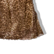 Sonia Fortuna 100% silk animal print skirt