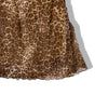 Sonia Fortuna 100% silk animal print skirt