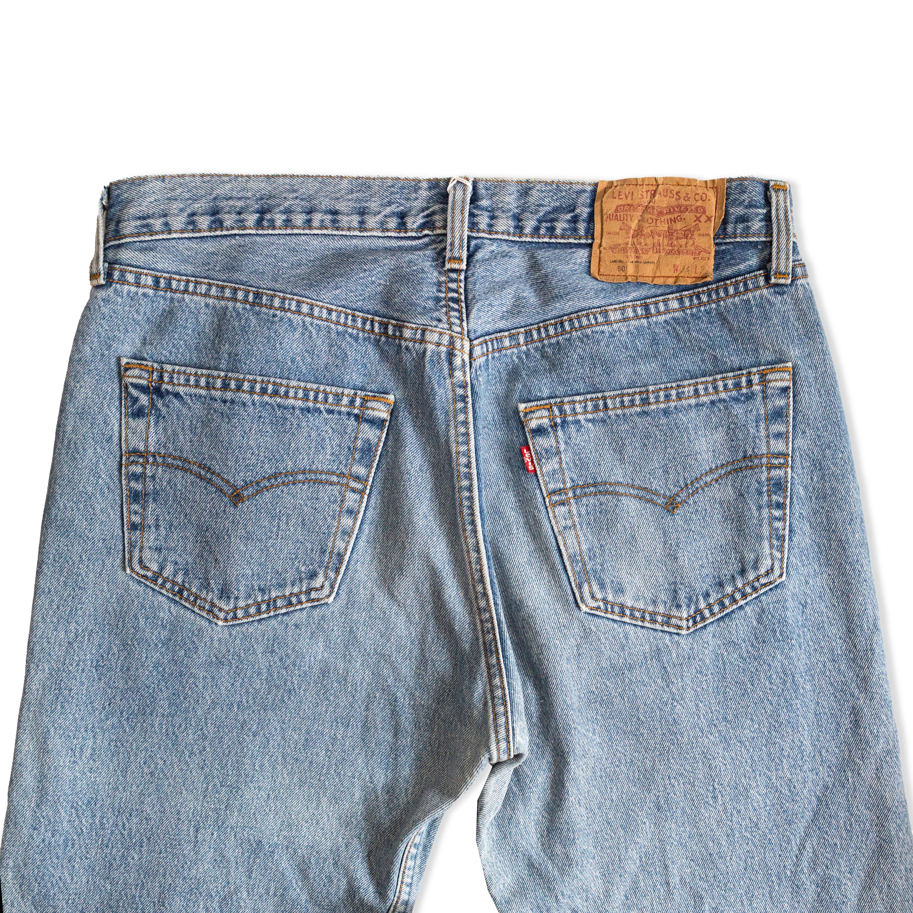 Levi's 501 light wash jeans (W34)
