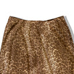 Sonia Fortuna 100% silk animal print skirt