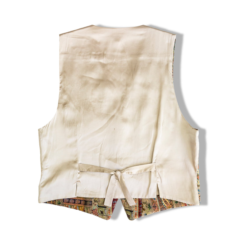 Vintage beautiful silk vest