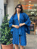 Vintage cotton yukata robe