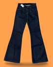 Lee low waisted flare jeans W26