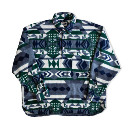 Vintage funky patterned fleece (XL)