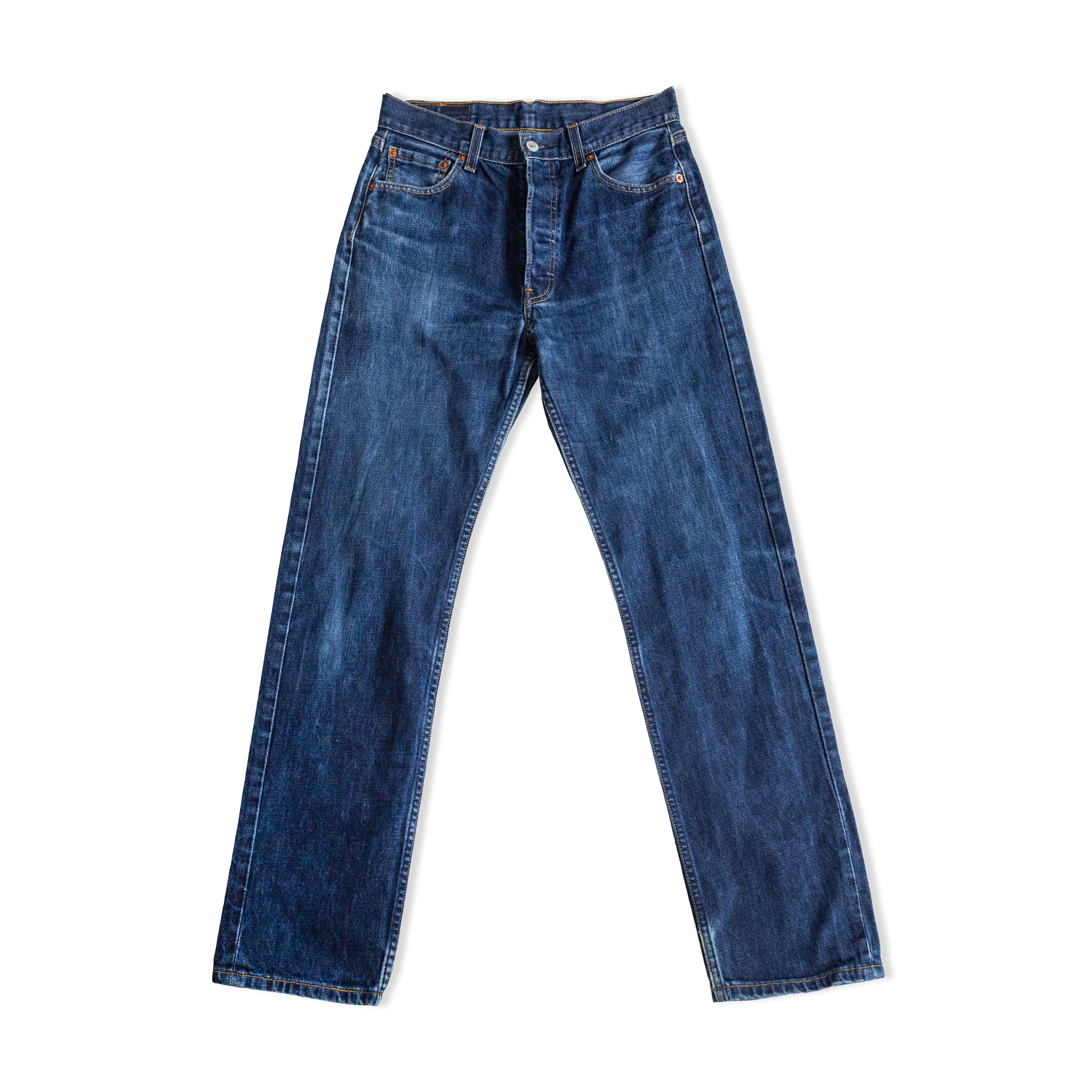 Levi's 501 dark wash jeans (W30)