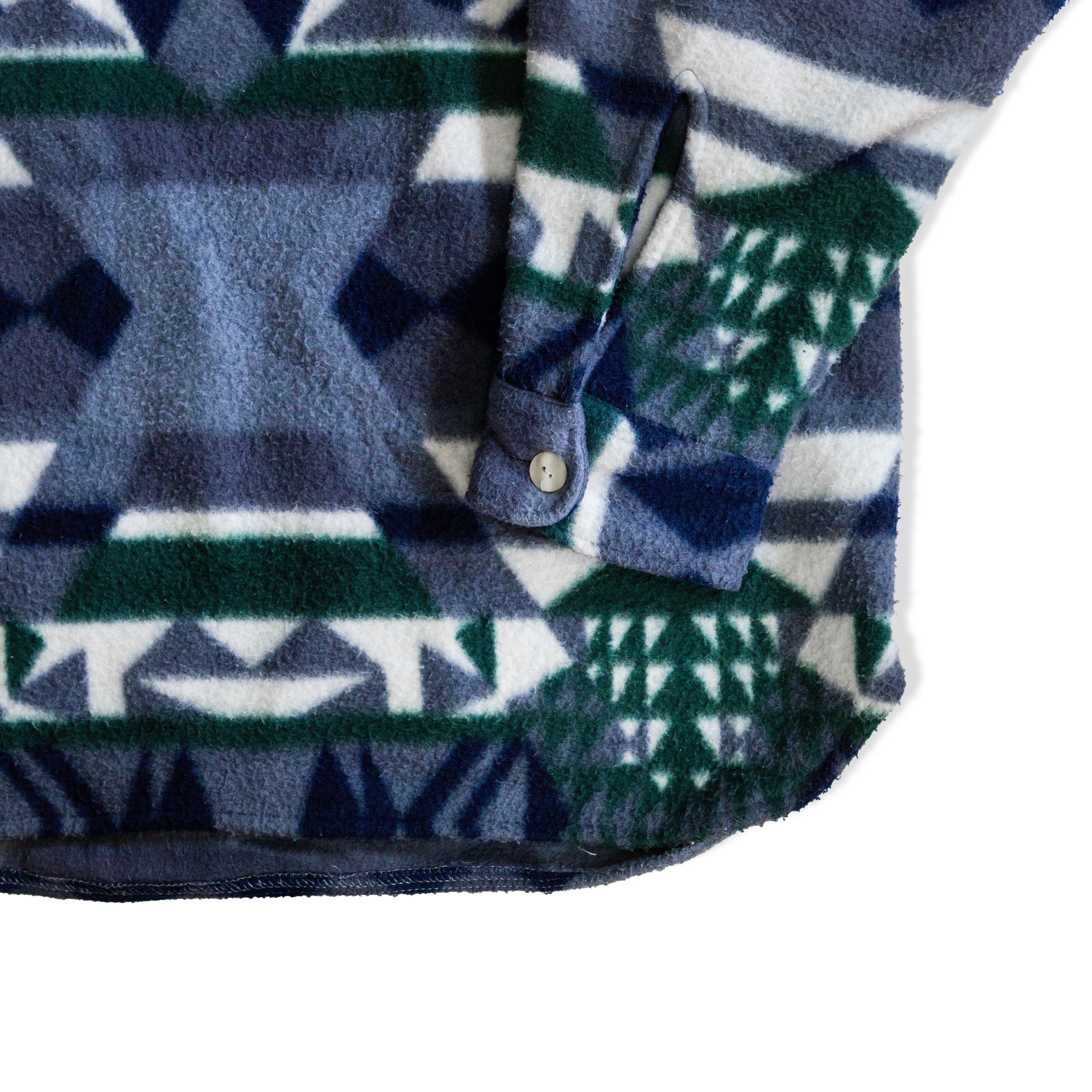 Vintage funky patterned fleece (XL)