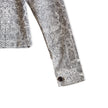 Women’s Snakeskin Print Cropped Jacket