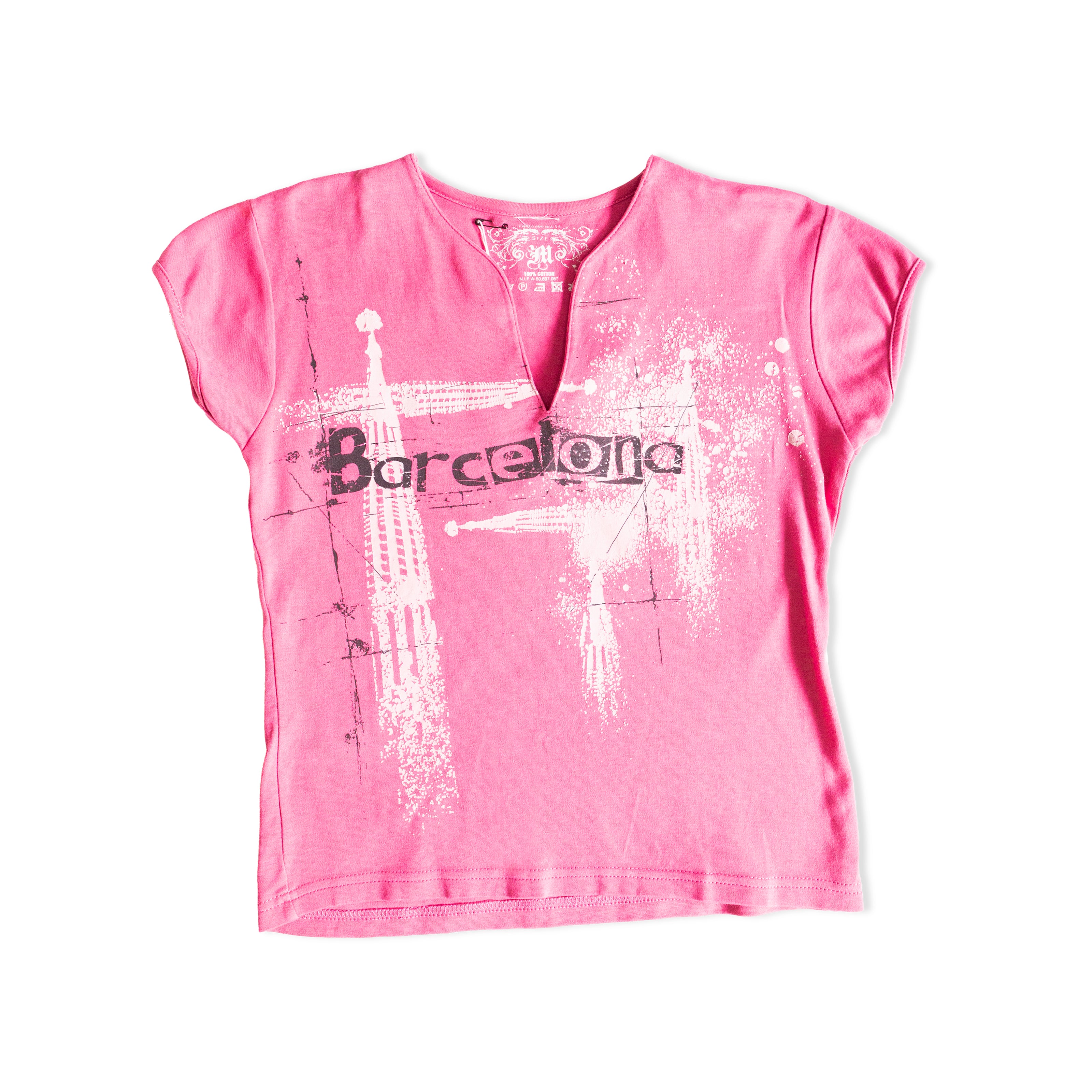 Super hot Y2K graphic top (S/M)