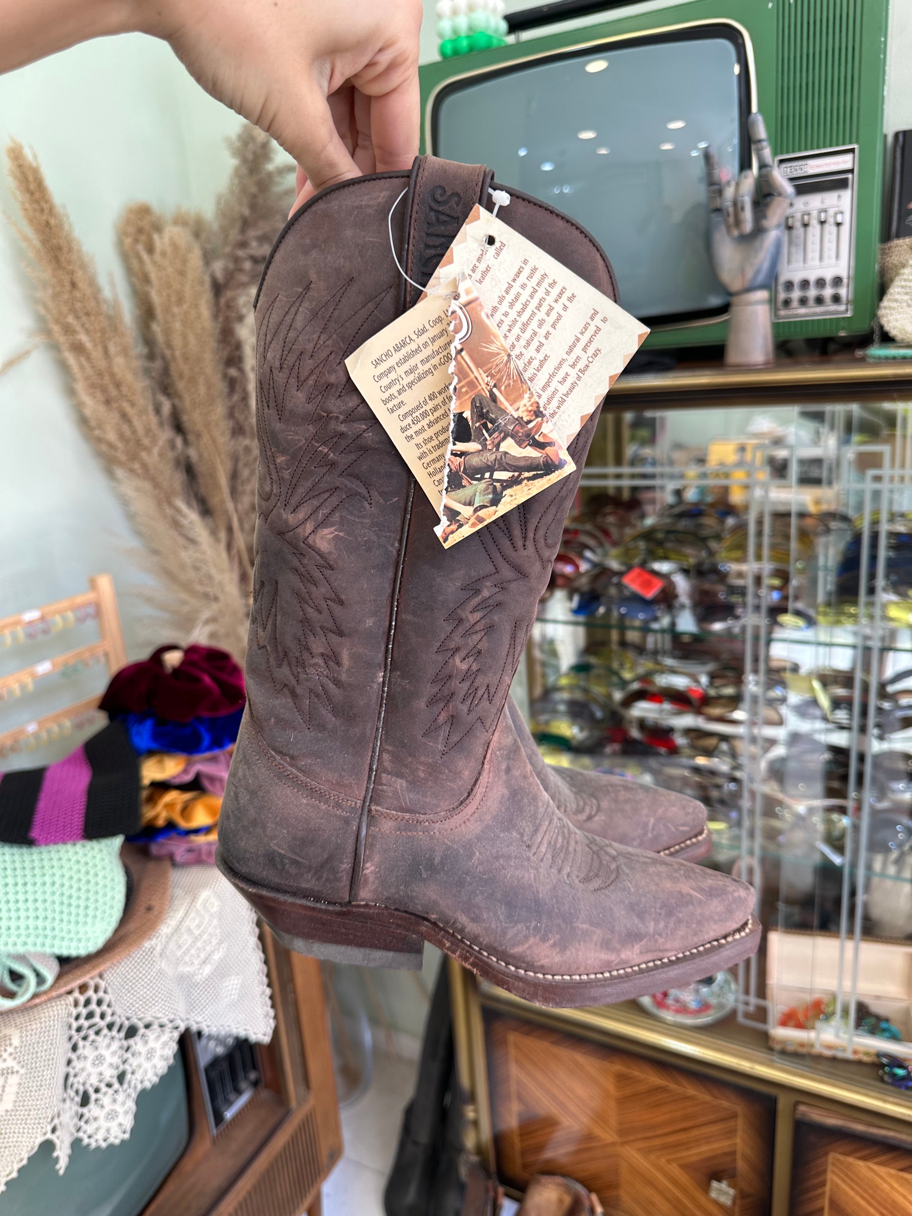 Sancho dead stock cowboy boots