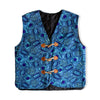 Vintage funky fleece vest (L)