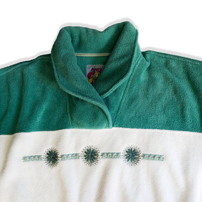 Vintage oversized funky fleece (M)
