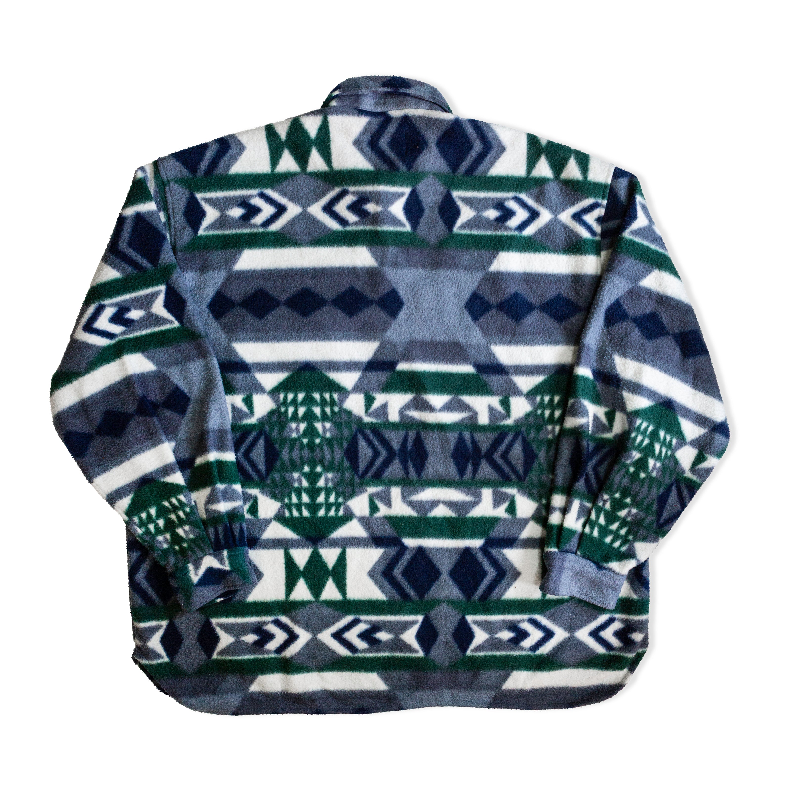 Vintage funky patterned fleece (XL)