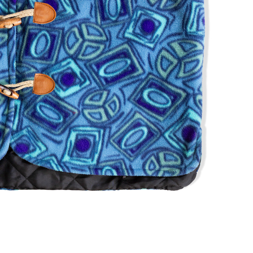 Vintage funky fleece vest (L)