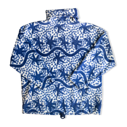 Vintage funky patterned fleece (L)