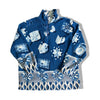 Vintage funky patterned fleece (M)