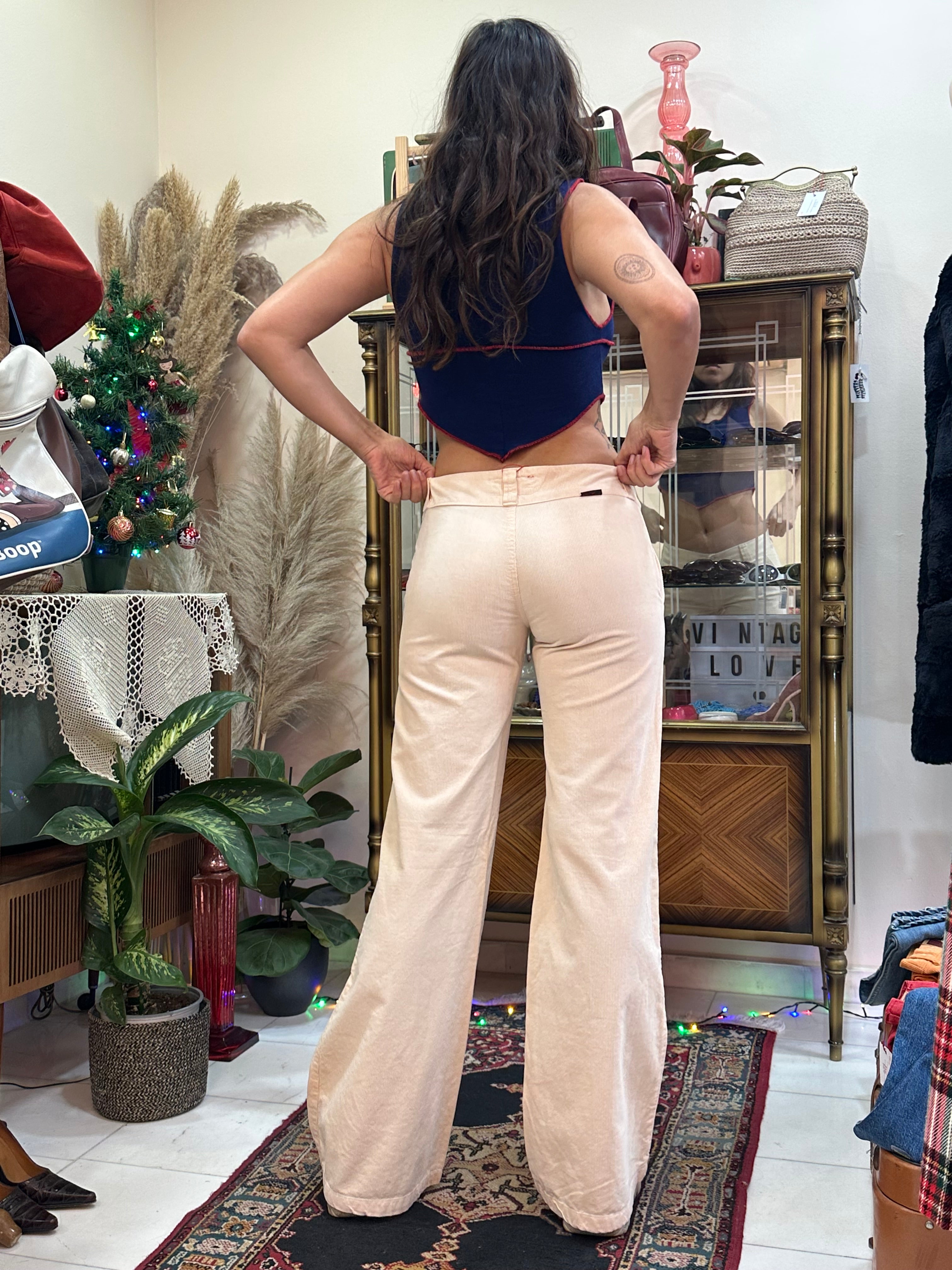 Deadstock low waisted Bylot corduroy pants