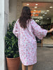 Vintage cotton yukata robe