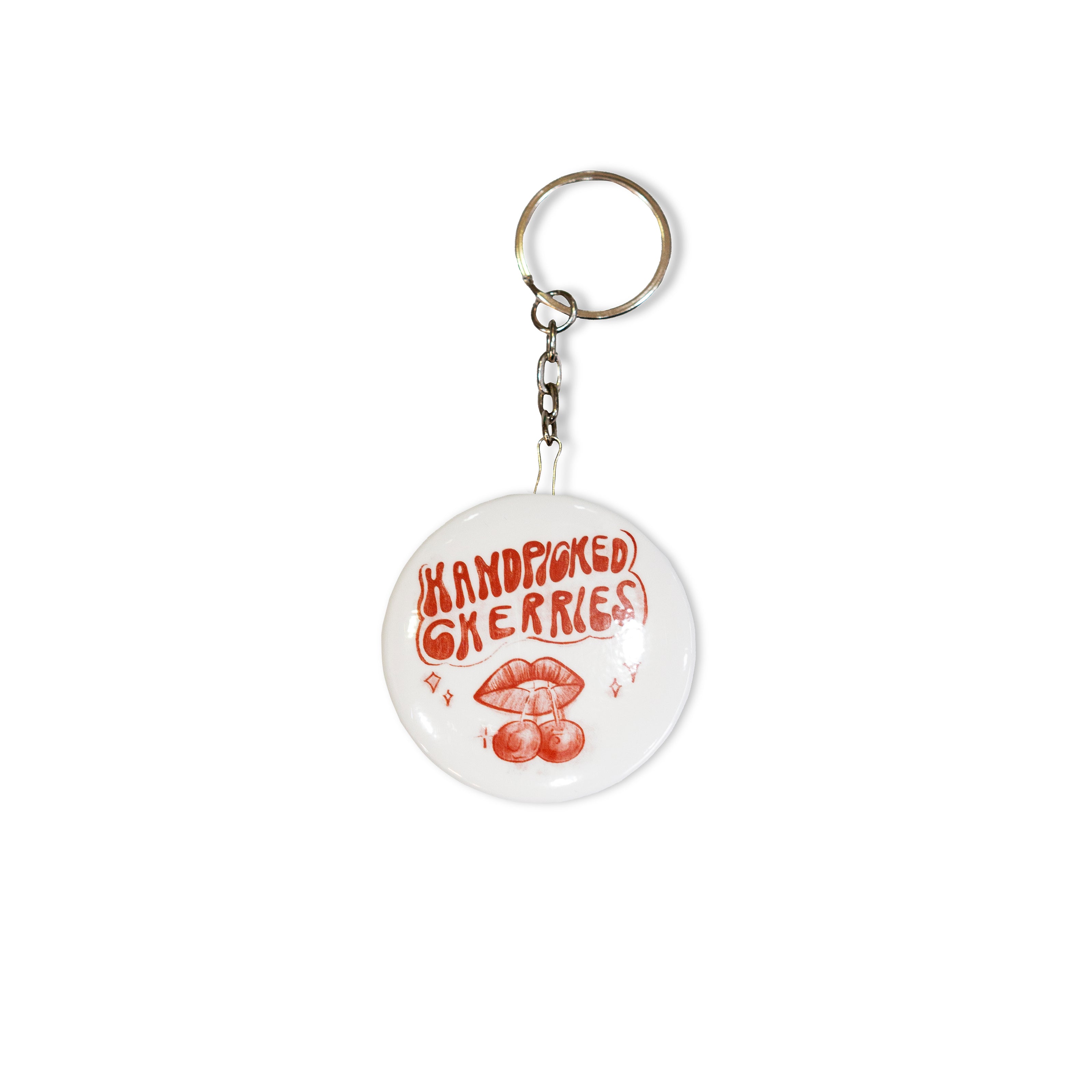 HANDPICKED CHERRIES LOGO KEY CHAIN-BOTTLE OPENER