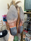 Vintage genuine leather cowboy boots