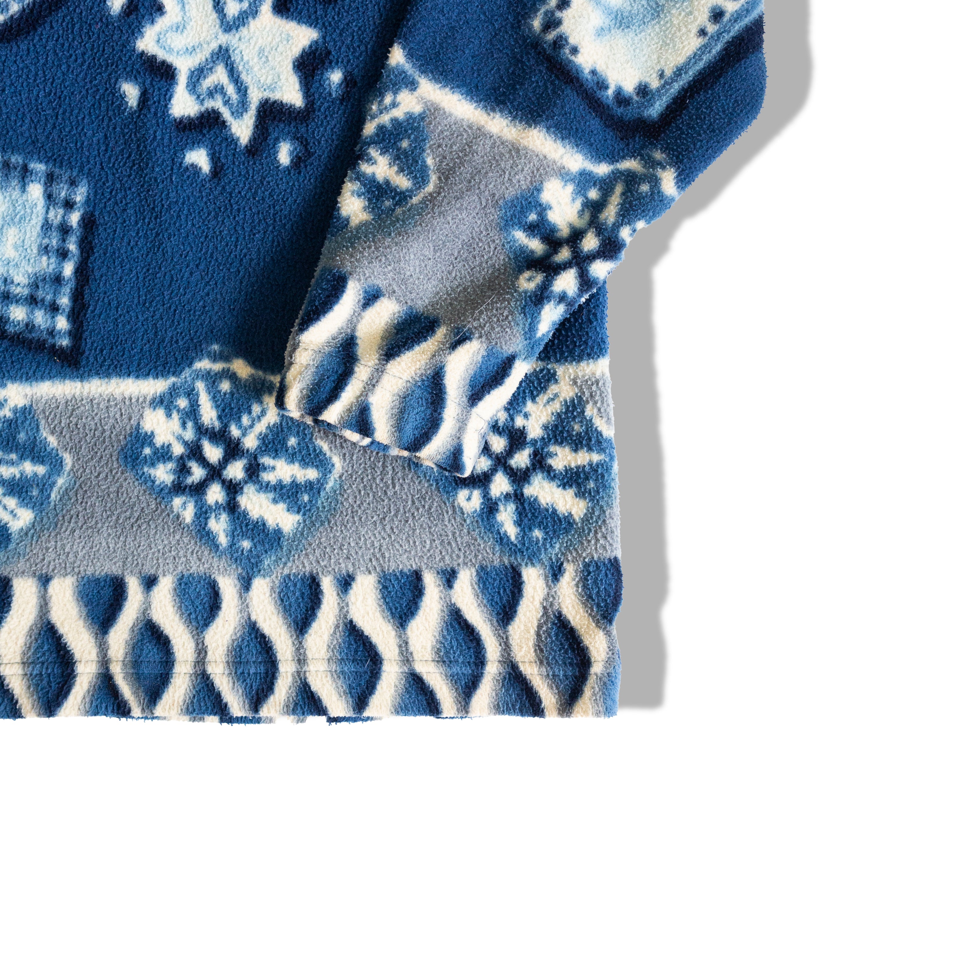 Vintage funky patterned fleece (M)