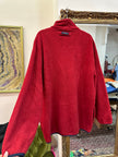 Vintage Nautica red oversized fleece