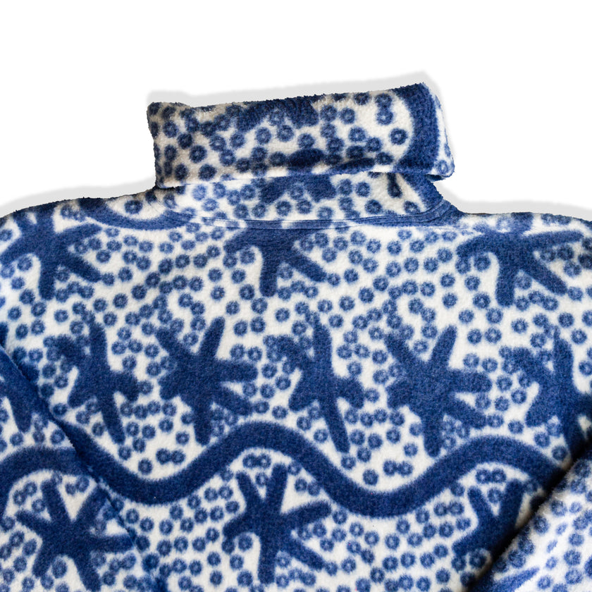 Vintage funky patterned fleece (L)