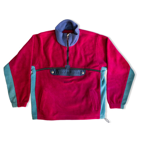 Vintage 90s Colorblock Fleece Pullover (S/M)