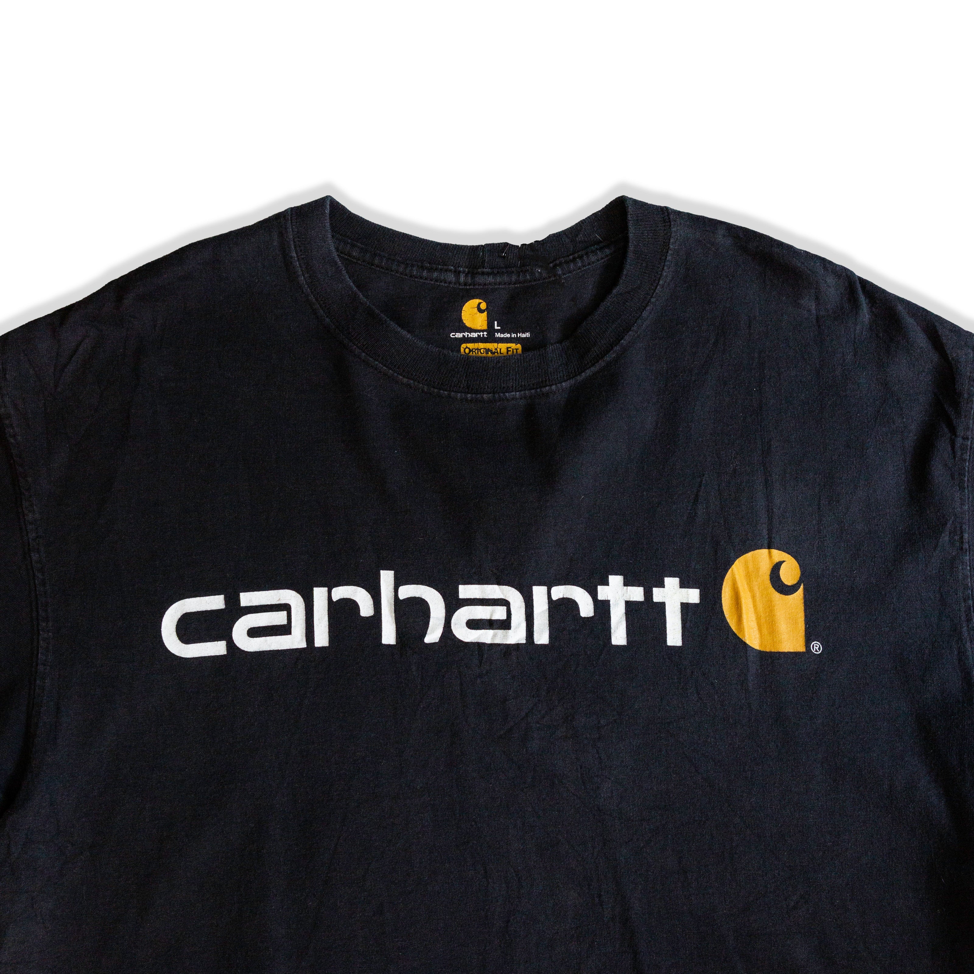 Carhartt logo T-shirt (L)