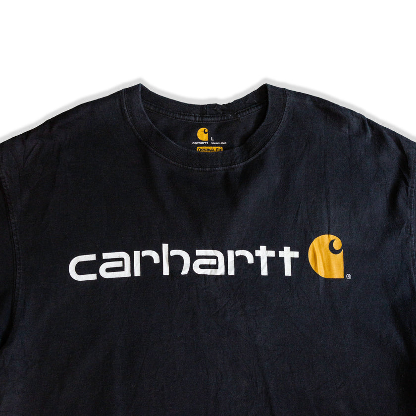 Carhartt logo T-shirt (L)