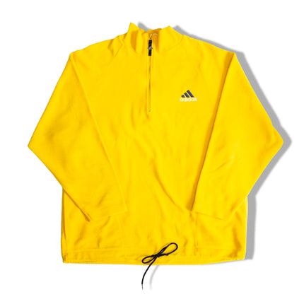 Vintage Adidas yellow fleece (L)