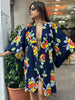 Stunning patterned yukata robe