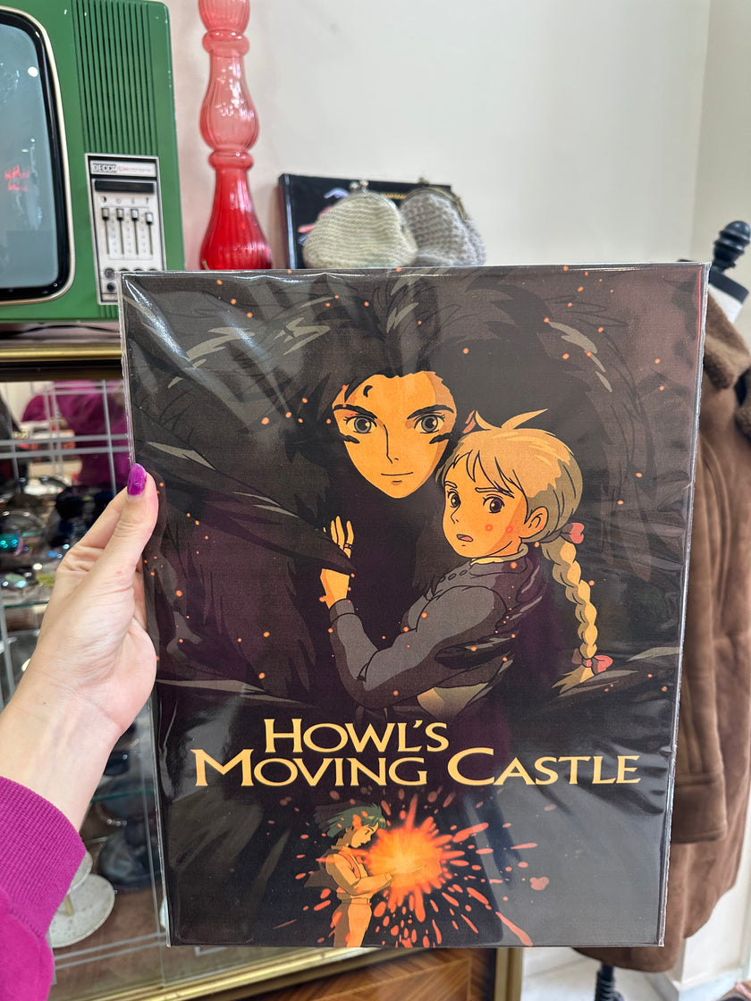 Howl’s moving castle movie poster
