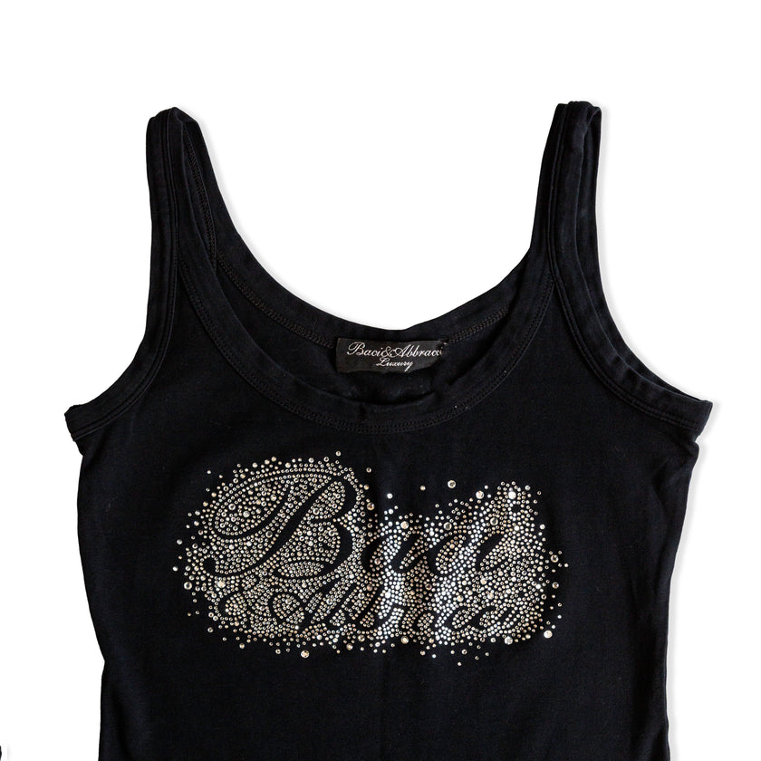 Super cute bedazzled tank top (M/L)