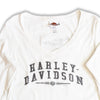 Harley Davinson white long-sleeved top (woman)