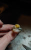 Kimilio Eos silver 925 ring with citrine store (open back)