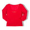 Roccobarocco bright red top