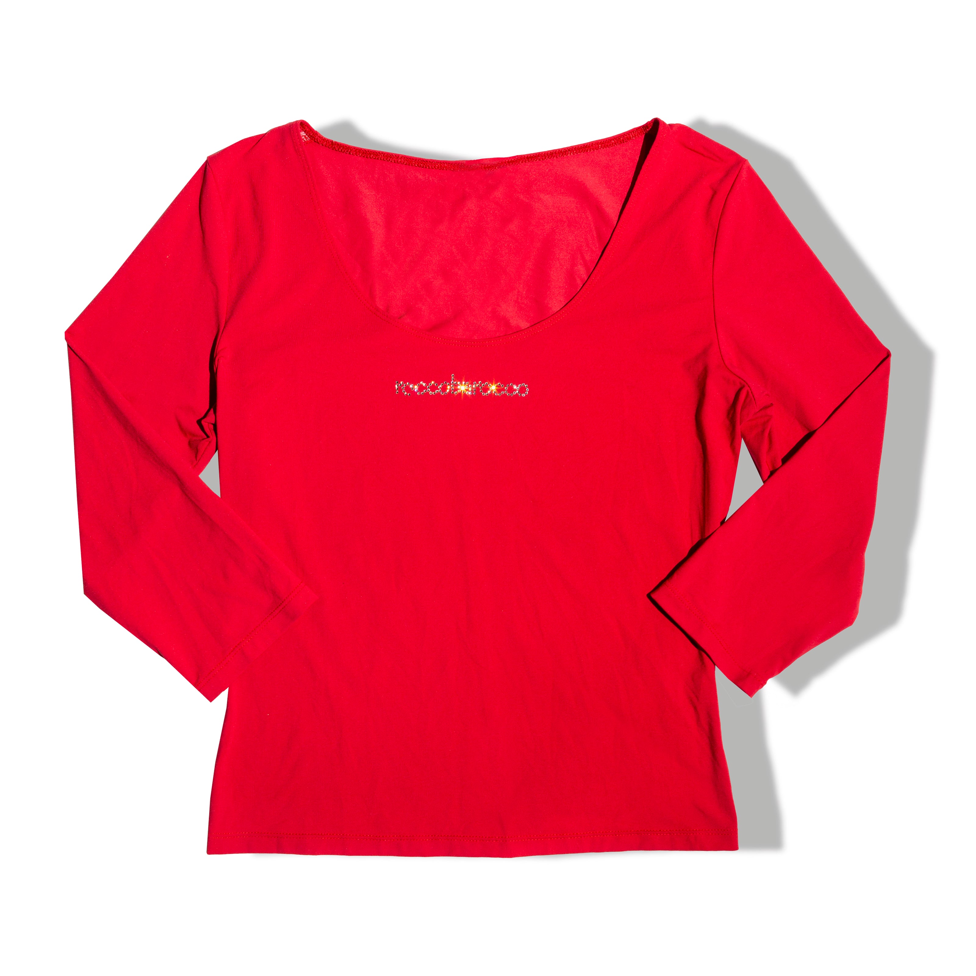 Roccobarocco bright red top