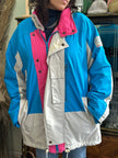 Vintage funky oversized ski jacket