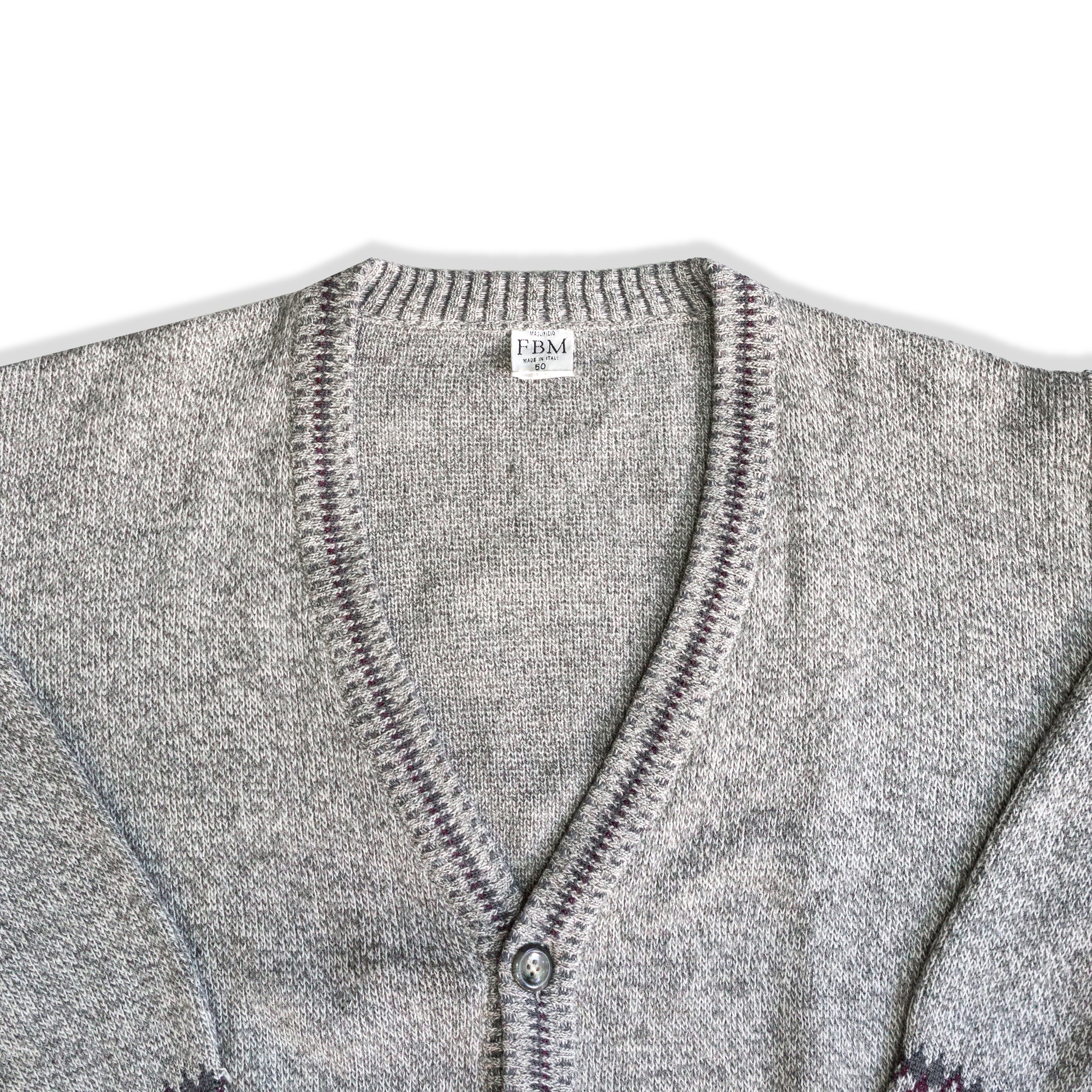 Vintage Men’s knit cardigan (S)