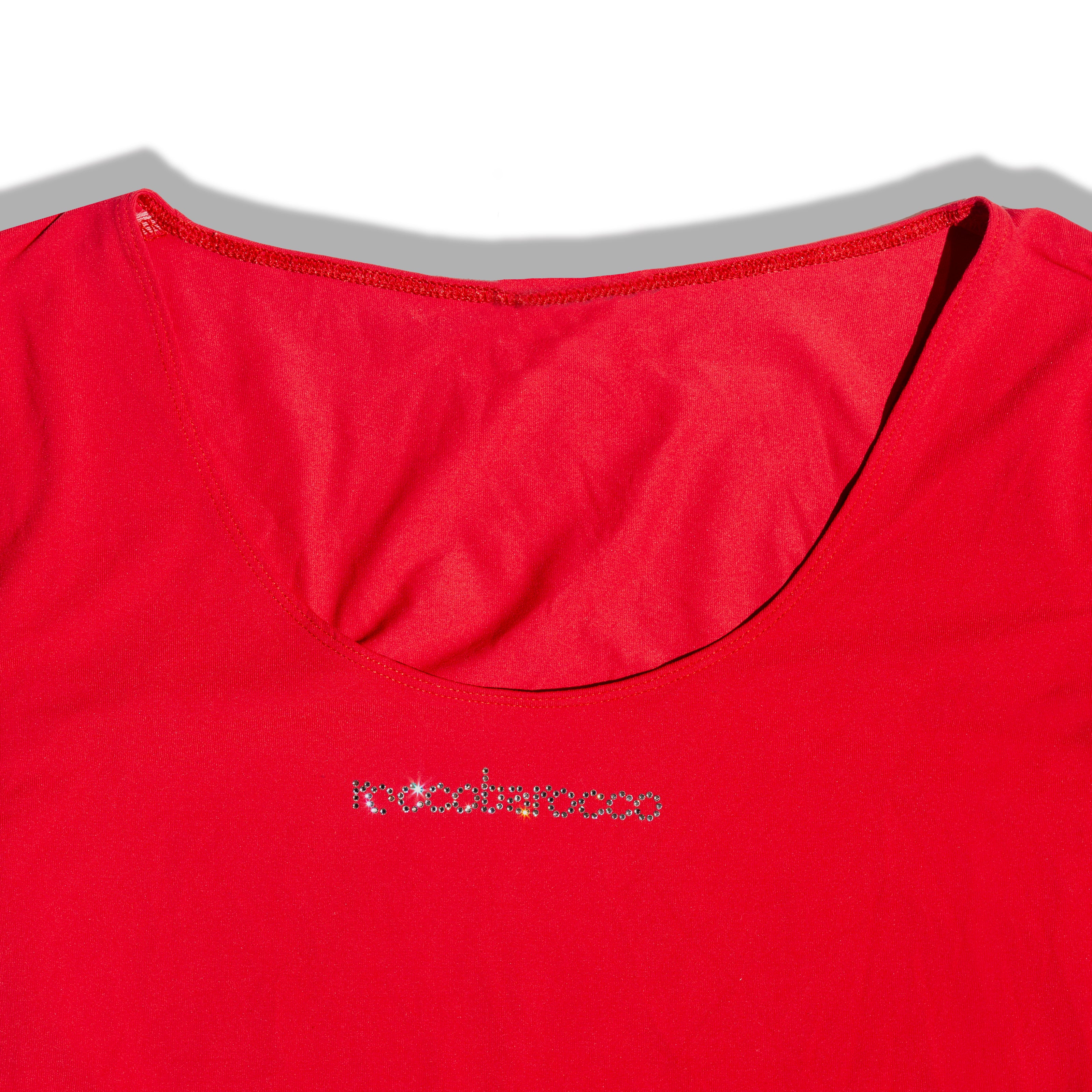 Roccobarocco bright red top