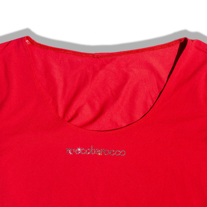 Roccobarocco bright red top