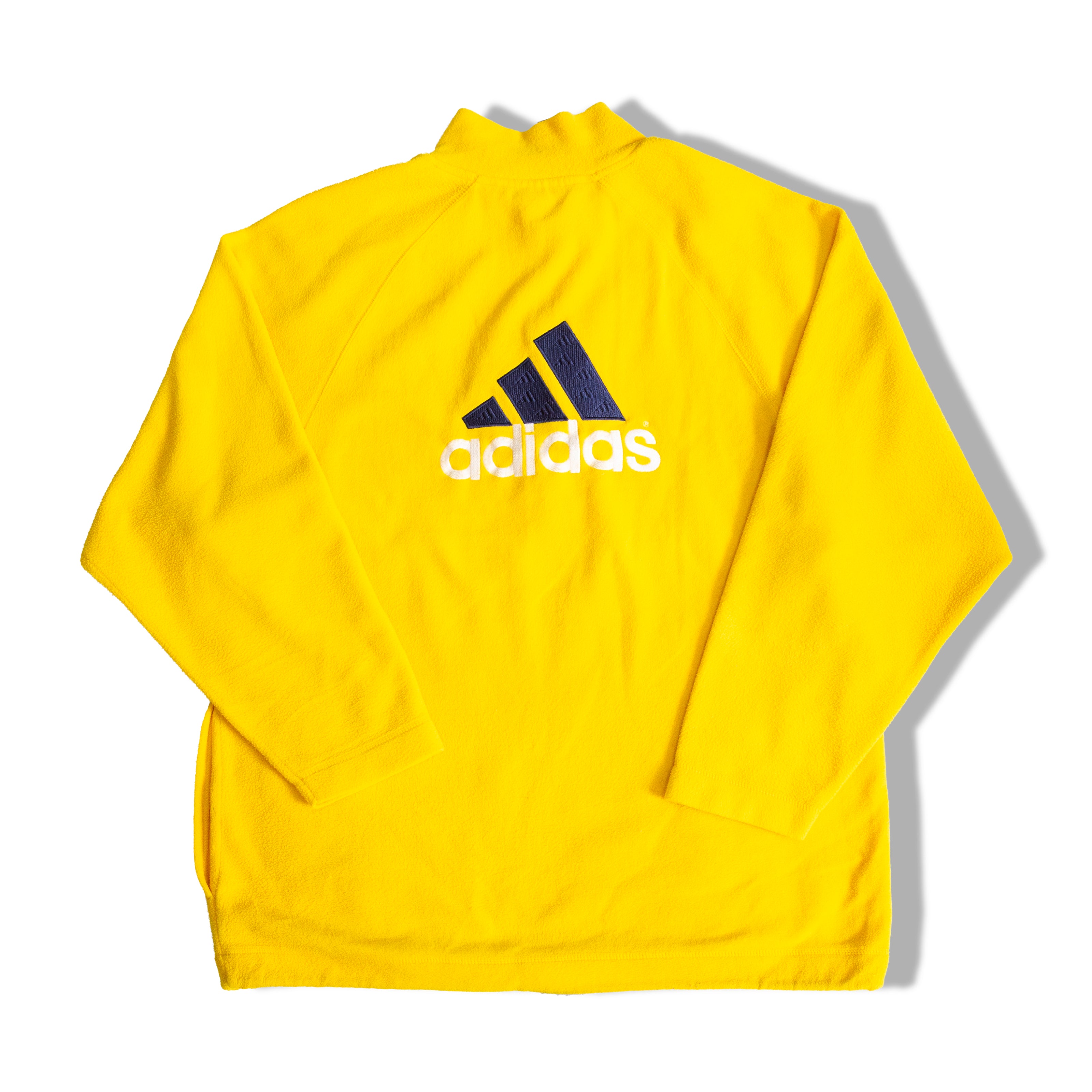 Vintage Adidas yellow fleece (L)