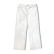 UNITED COLORS OF BENETTON LOW WAISTED WHITE CORDUROY PANTS