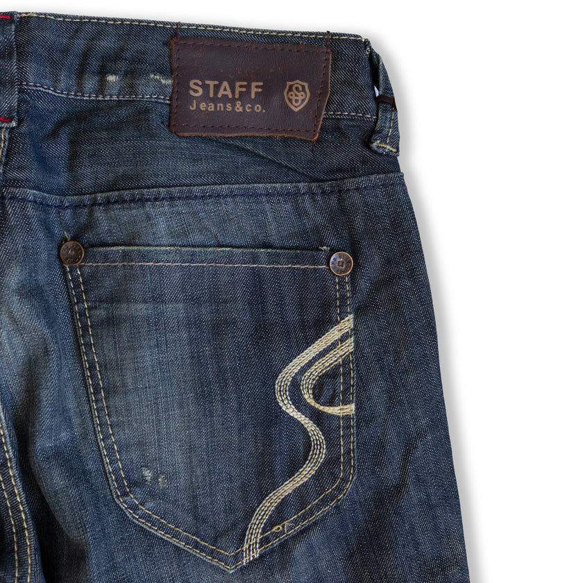 Deadstock Staff low waisted jeans (XS)