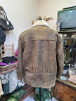 Vintage genuine leather Shearling jacket