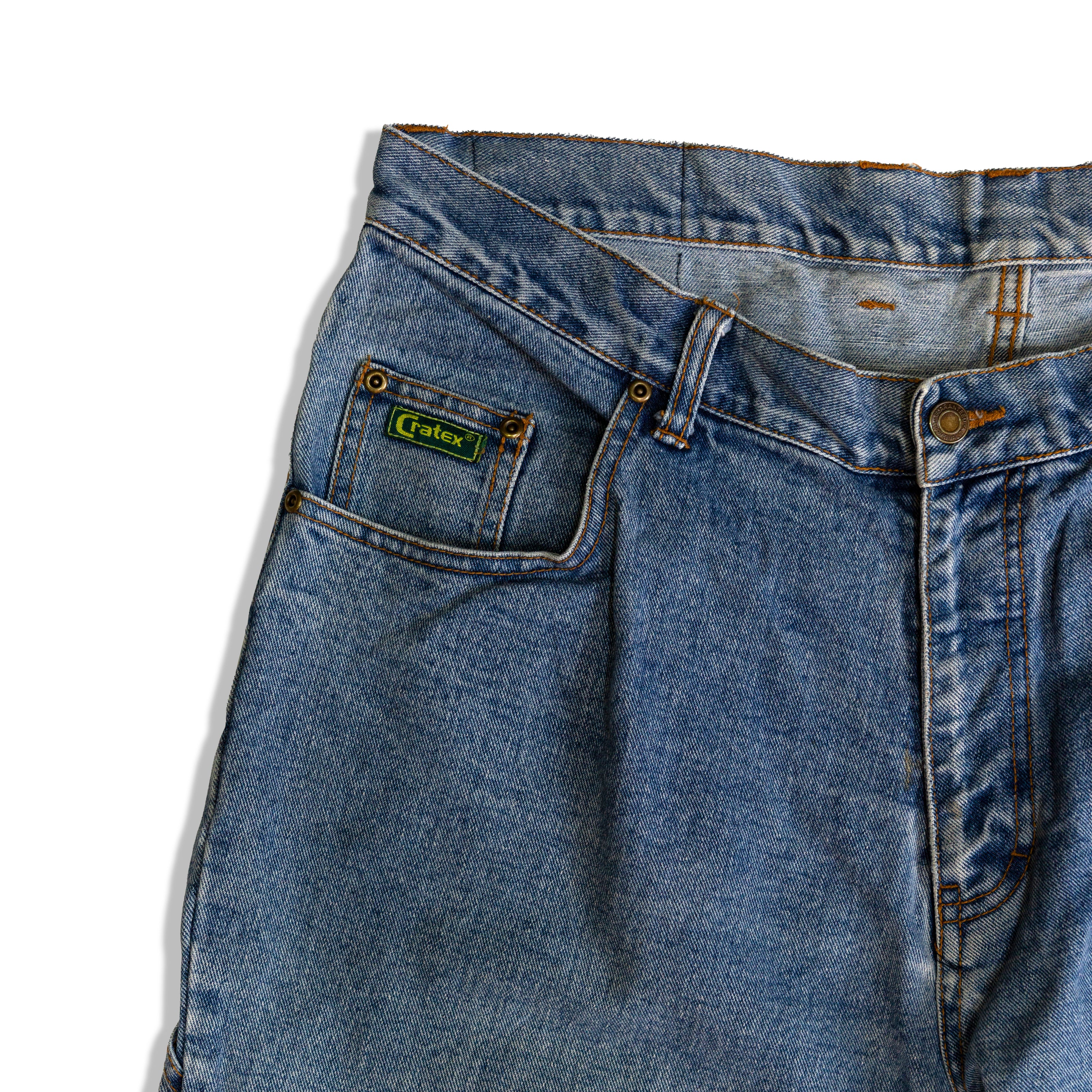 Baggy high waisted jeans w38