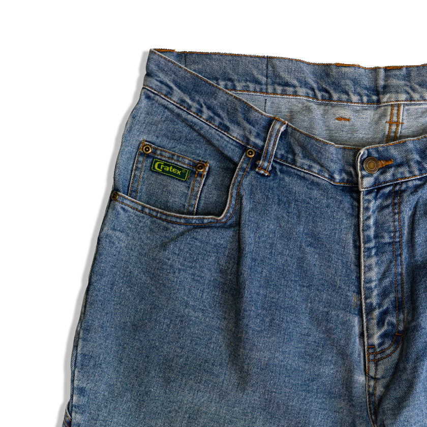 Baggy high waisted jeans w38