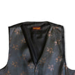 Vintage Men’s jacquard vest (XL)
